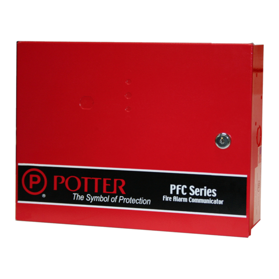Potter PFC-7500 Programming Manual