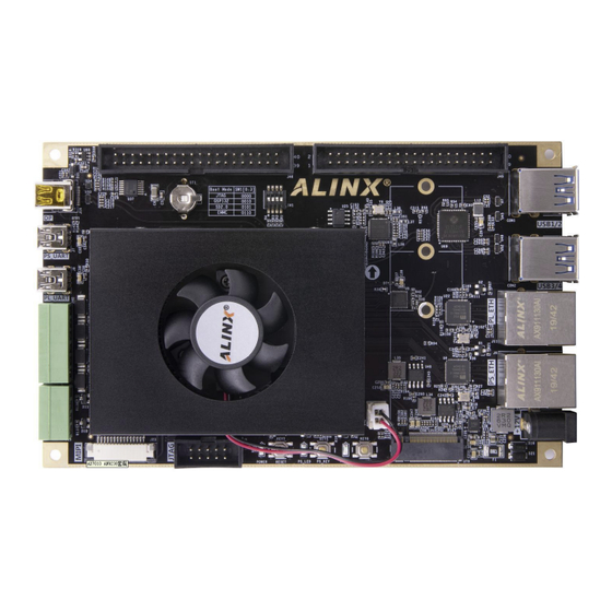 Alinx ZYNQUltraScale+ AXU5EVB-E Manuals