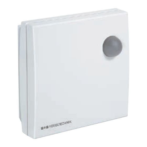 S+S Regeltechnik KINASGARD RBWF Manuals