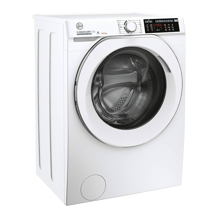 Hoover H-WASH&DRY 500 - Washer Dryer Manual