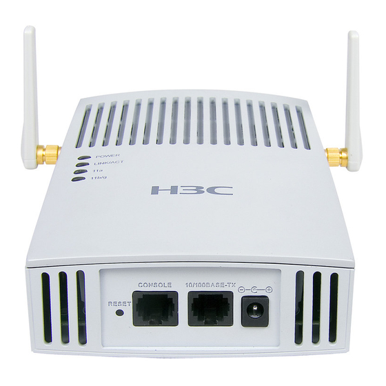 H3C WA2210-AG Installation Manual