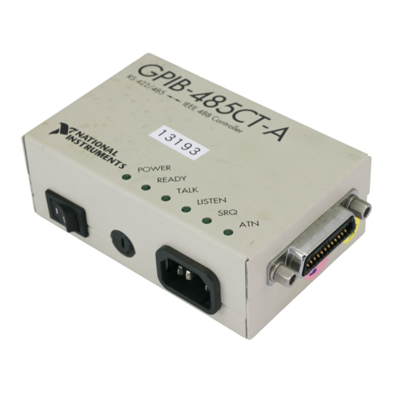 National Instruments GPIB-232 User Manual