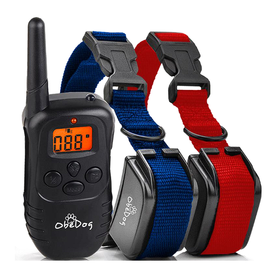 ObeDog Stride Manual