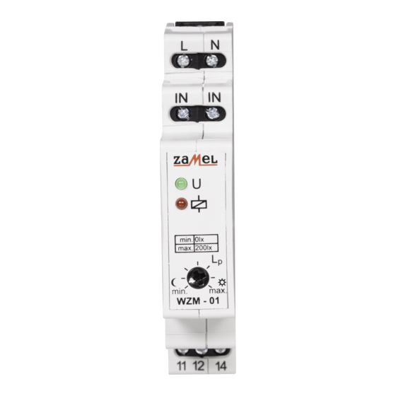 Zamel exta WZM-01 Series Instruction Manual