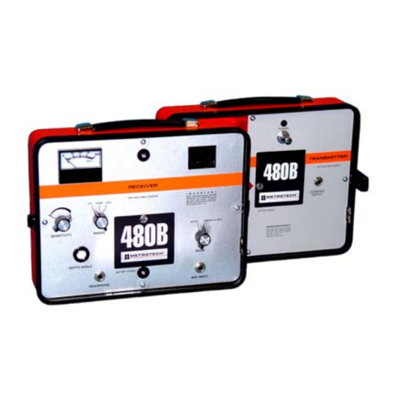 Metrotech 480B Operation Manual