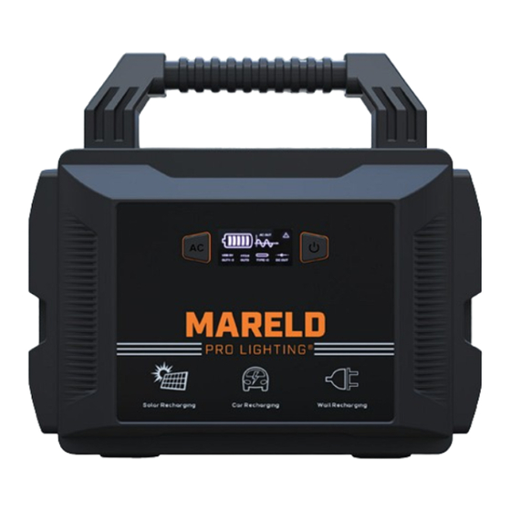 MARELD G301 Manuals