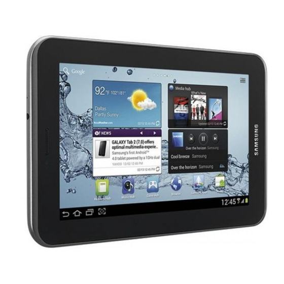 Samsung GT-P3113 User Manual