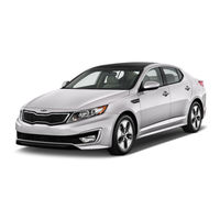 KIA Optima Hybrid Emergency Response Manual