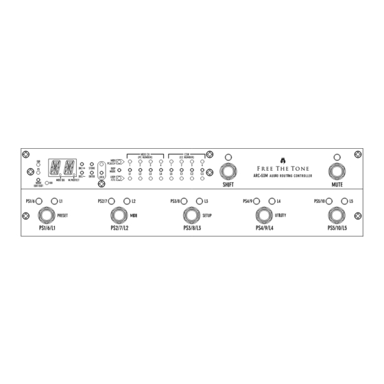 Free The Tone Arc-53m Owner's Manual