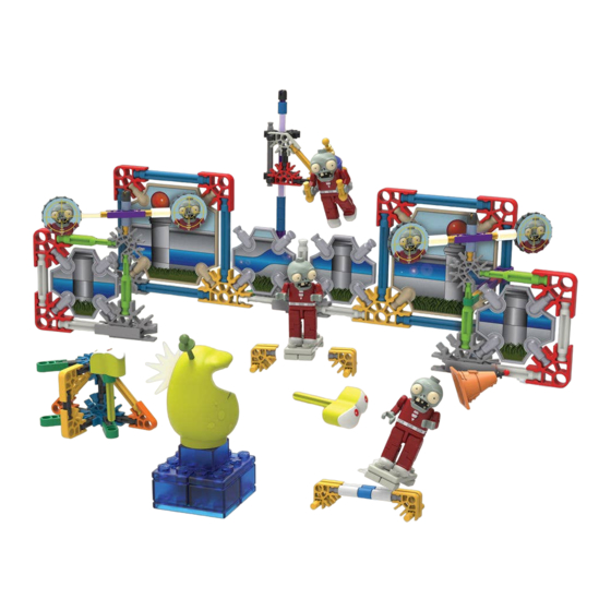 K'Nex Jetpack Zombie Attack 53440 Instruction Book