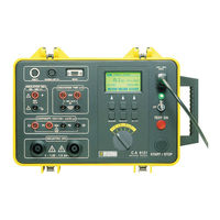 Chauvin Arnoux C.A 6121 User Manual
