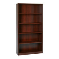 Osp 36’’ x 12’’ x 72’’ 5-SHELF BOOKCASE Operating Instructions