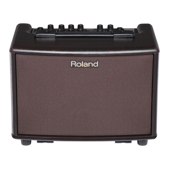 Roland AC-33 Training Manual