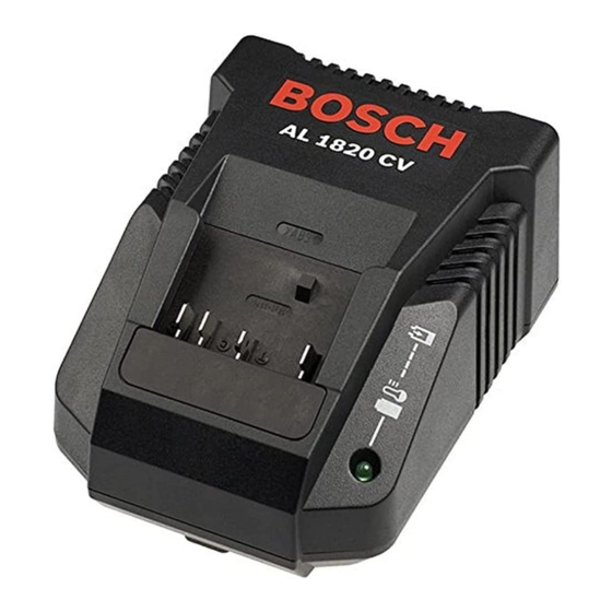 Bosch Professional AL 1820 CV Manuals