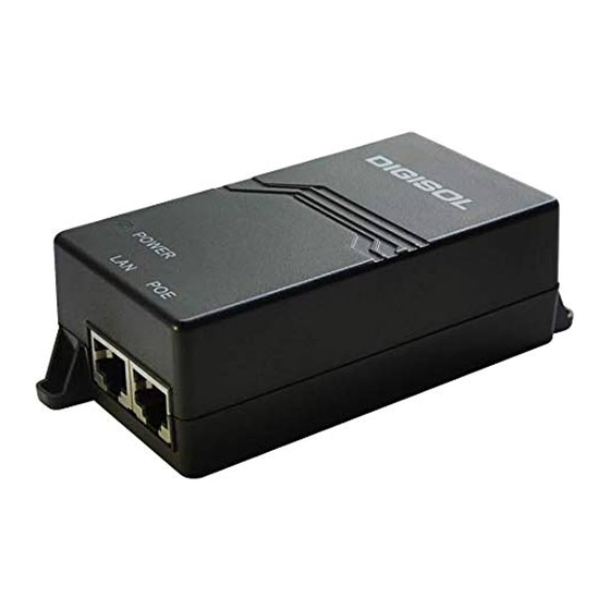 Digisol DG-PE1148D Quick Installation Manual