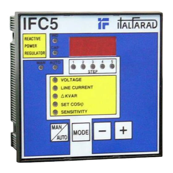 ITALFARAD IFC5 Operating Instructions Manual