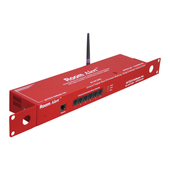 Avtech Room Alert User's Manual & Reference Manual