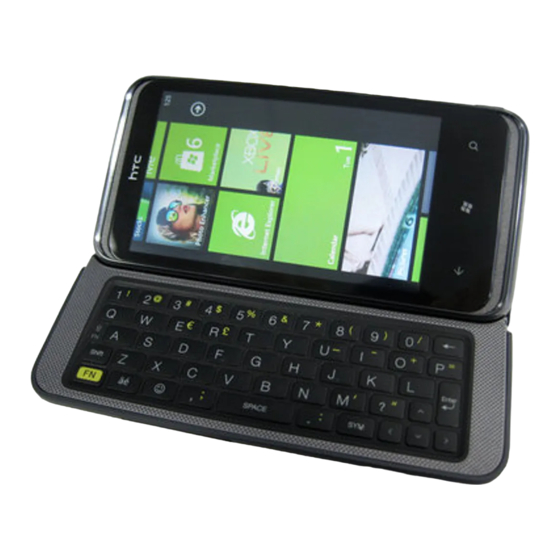 HTC 7 Pro User Manual