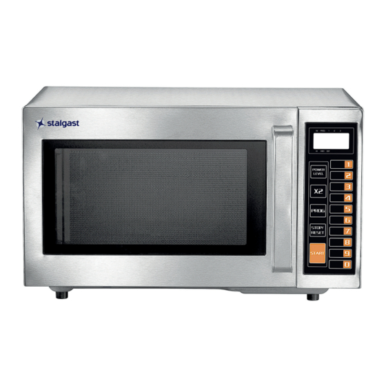 Stalgast 775010 Instruction Manual