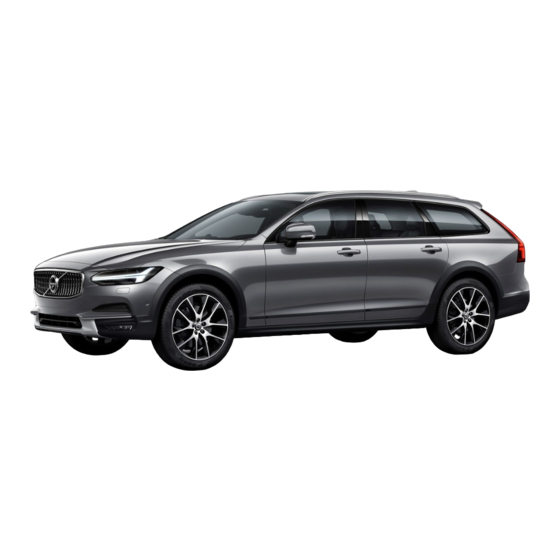 Volvo V90 CROSS COUNTRY Quick Manual