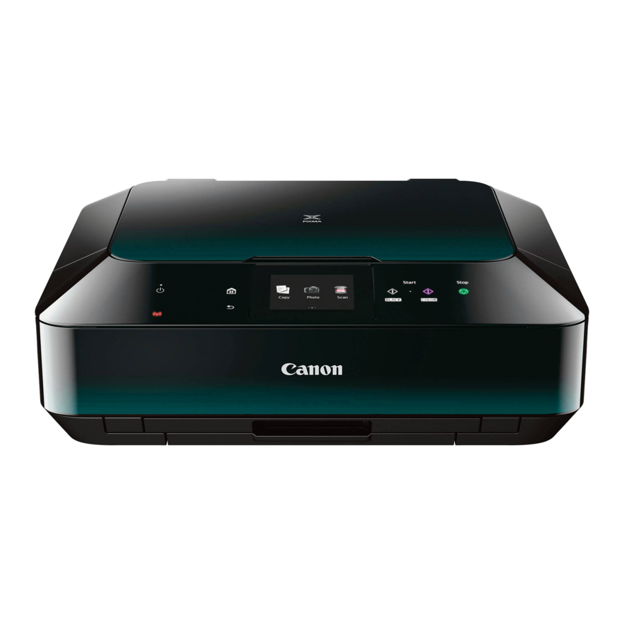 Canon PIXMA MG6320 Network Setup Manual