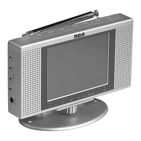 RCA 5-Inch User Manual