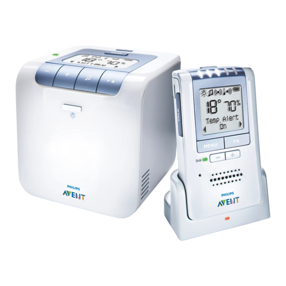 Philips AVENT Avent DECT baby monitor SCD530 Specifications