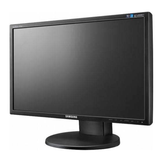 Samsung SyncMaster 2343NW User Manual
