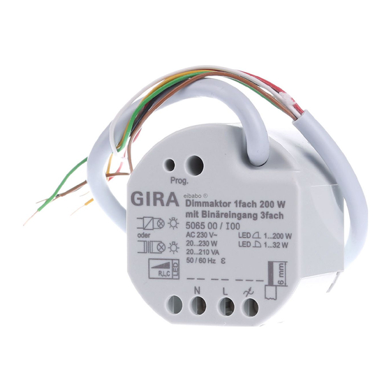 KNX GIRA Quick Start Manual