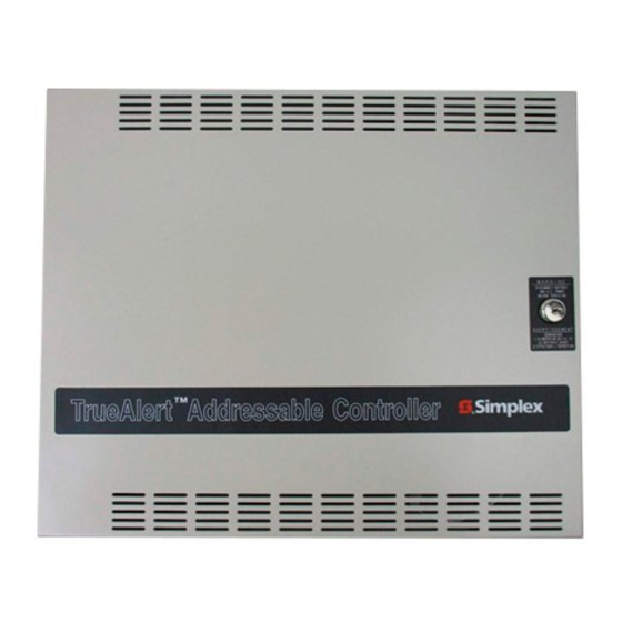 Simplex TrueAlert 4009-9401 Installation Manual