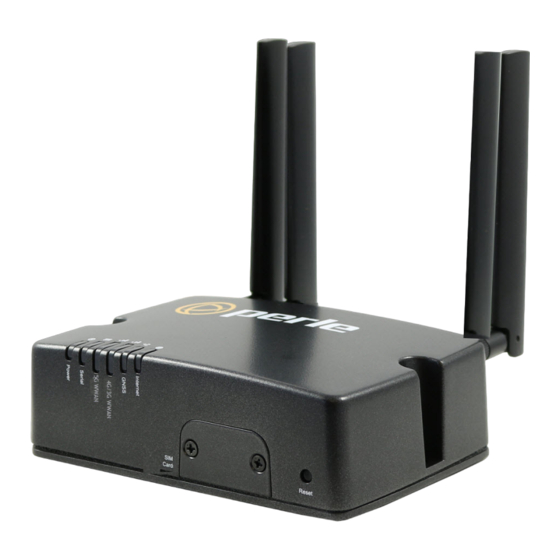 Perle IRG7440 Manual