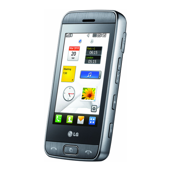 LG GT400 User Manual
