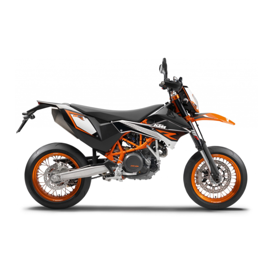 KTM 690 SMC R EU Setup Instructions