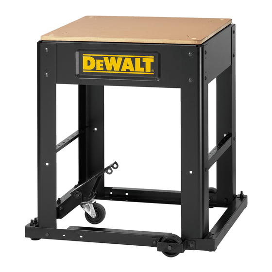 DeWalt DW7350 Instruction Manual