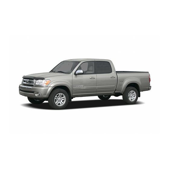 Toyota 2005 Tundra Owner's Manual