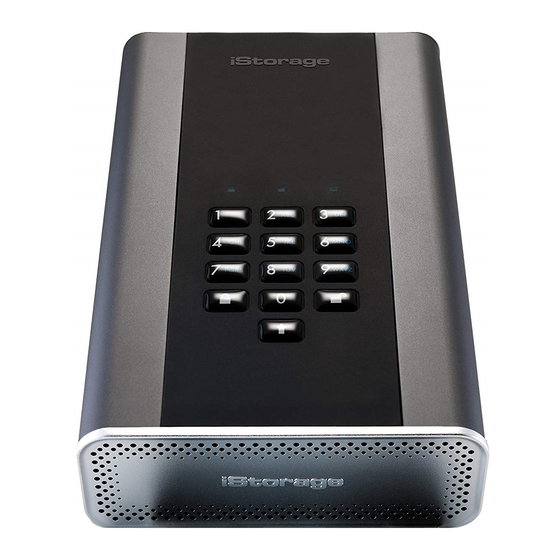 iStorage DISKASHURE DT2 Quick Start Manual