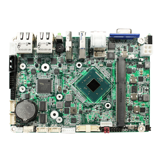Arbor Technology EmCORE-i2305 Quick Installation Manual