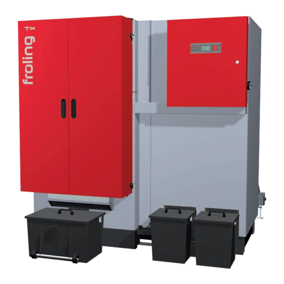 Froling TX 250 Installation Instructions Manual