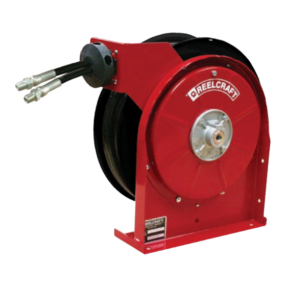 ReelCraft TH5000 Series Operating Instructions