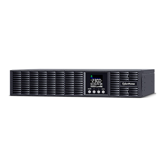 Cyber Power OLS1500ERT2UA User Manual
