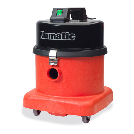 Numatic NVQ 240-21 Original Instructions Manual