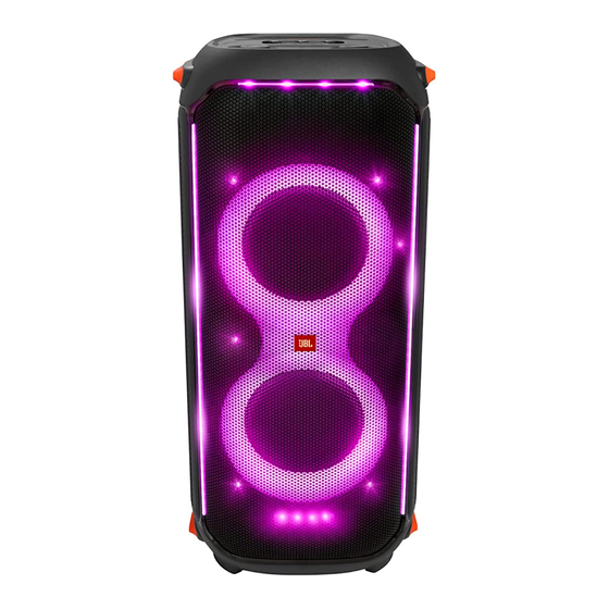 Harman JBL PARTYBOX710 Quick Start Manual