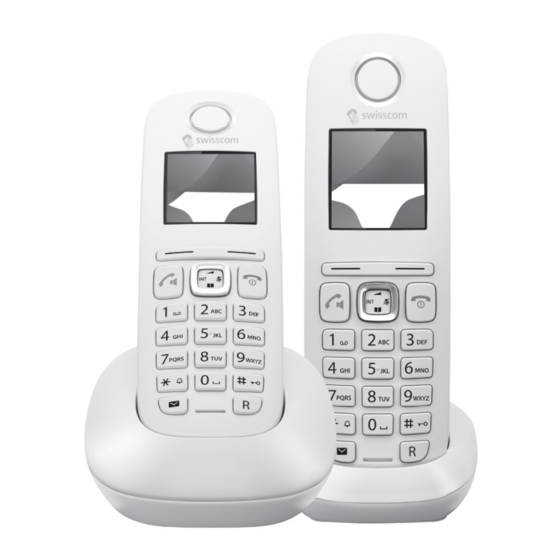 Swisscom Aton CL118 DUO Manual