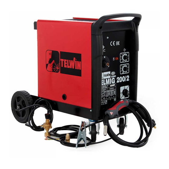 TELWIN TELMIG 200/2 TURBO INSTRUCTION MANUAL Pdf Download | ManualsLib