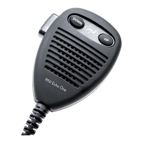 PNI ECHO ONE Manual