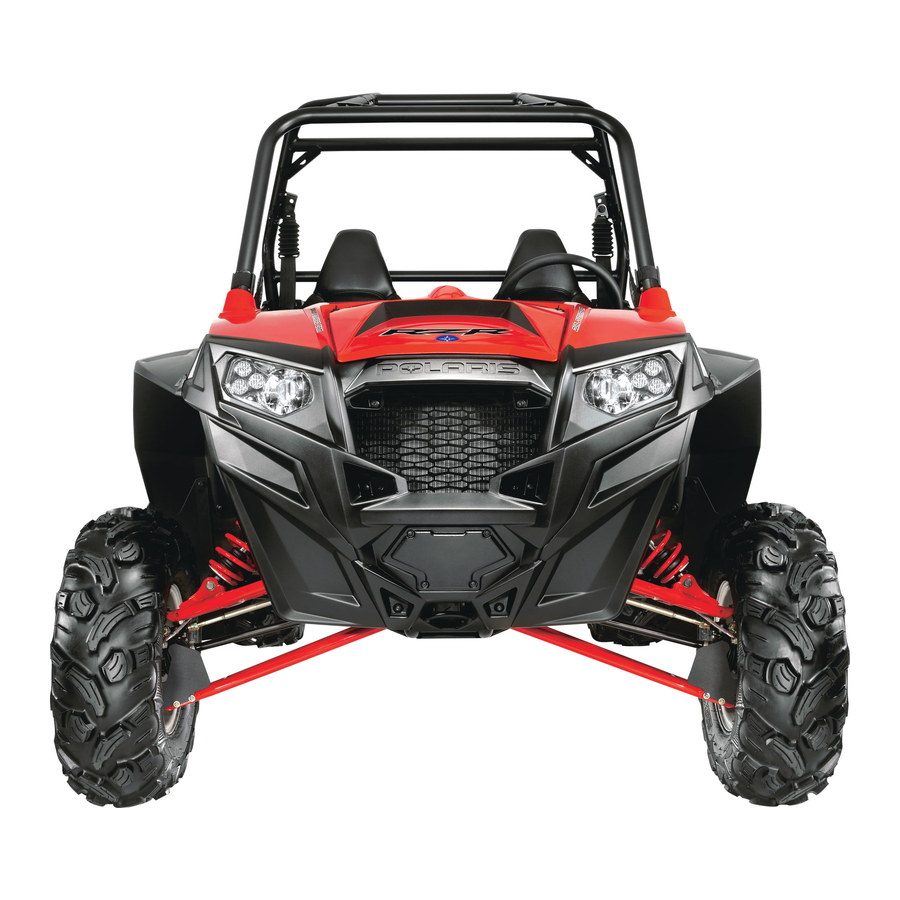 Lubrication Recommendations - Polaris RANGER RZR XP 900 Owner's