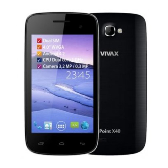 Vivax SMART Point X40 User Manual