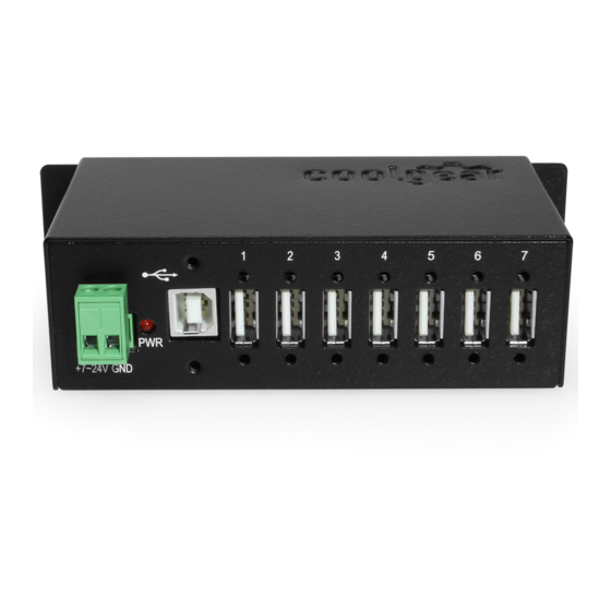 CoolGear USBG-7DU2 Manuals