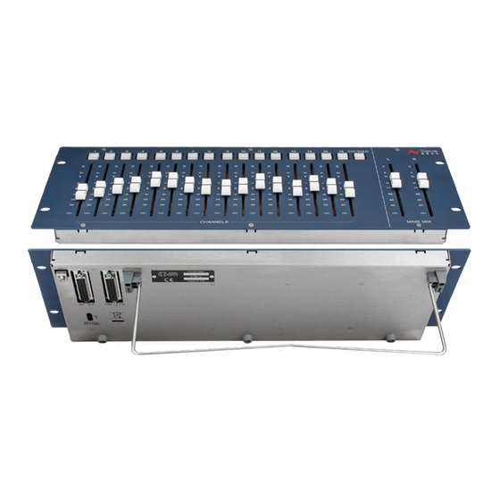Neve 8804 Fader Pack User Manual