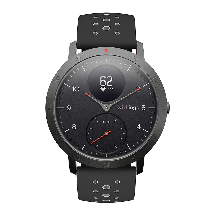 Withings Steel HR Quick Start Manual